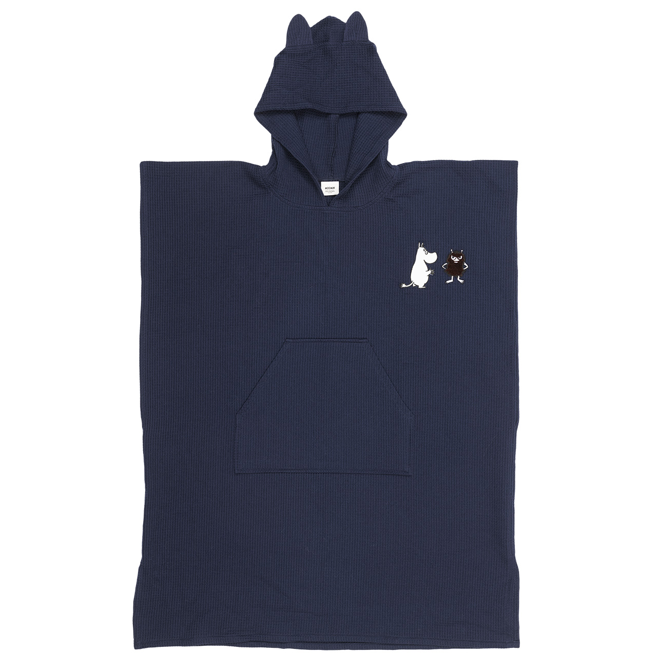 1077419_Moomin adult poncho navy blue GOTS_1.jpg
