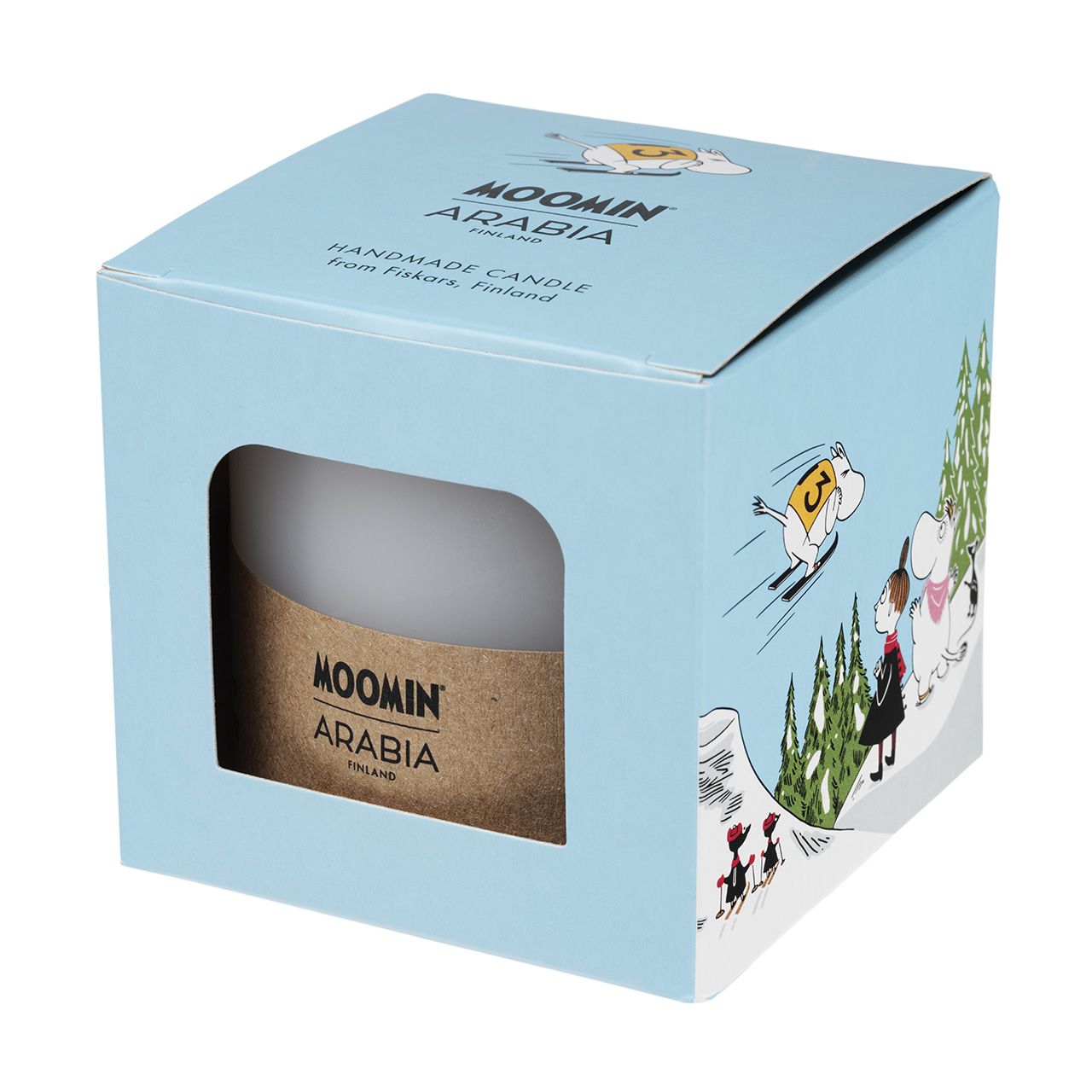 1079394_Moomin pillar candle 7cm Ski jumping_1.jpg